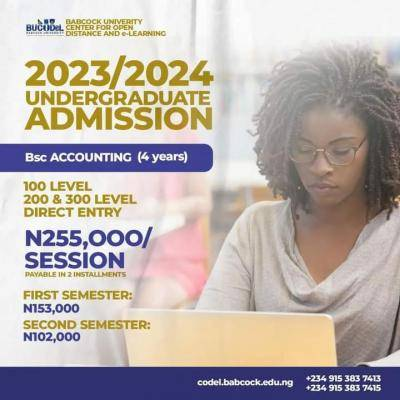 Babcock University Releases 2023/2024 Distance Learning Admission Form