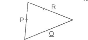 A) P = Q + R 