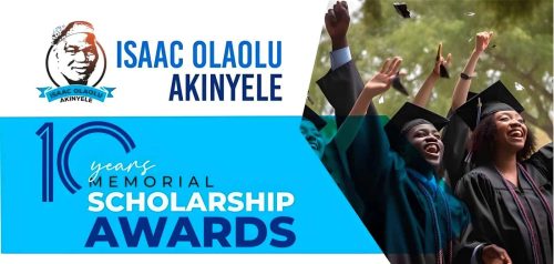 Isaac Olaolu Akinyele Memorial Undergraduate Scholarship Awards